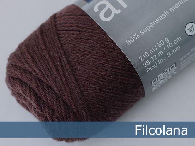 Hovedbilde Deep Mahogany 201 - Filcolana, Arwetta