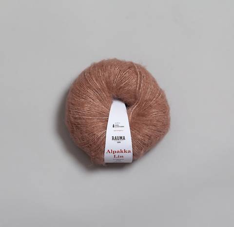 Bilde av 1386 Gammelrosa - Rauma Garn, Alpakka Lin