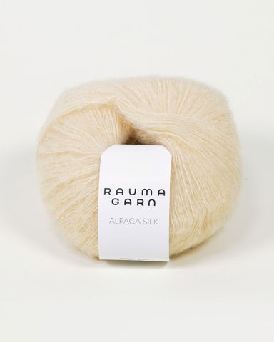 Hovedbilde 6409 Lys Str&aring;gul - Rauma Garn, Alpaca Silk