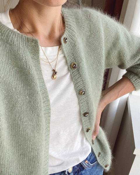 Novice Cardigan Mohair Edition - Petiteknit
