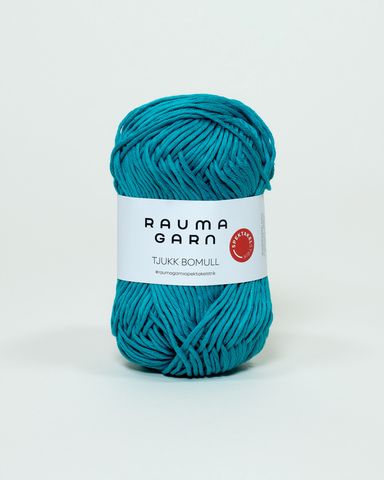Hovedbilde 353 Turkis - Rauma Garn, Tjukk Bomull