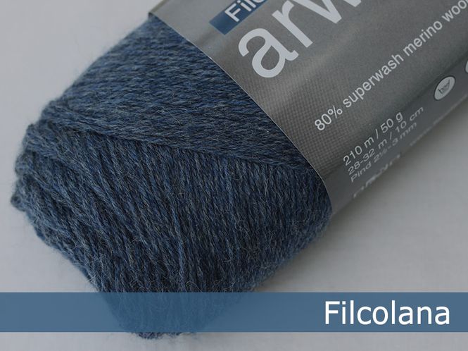 Hovedbilde Jeans Blue (melange) 726 - Filcolana, Arwetta