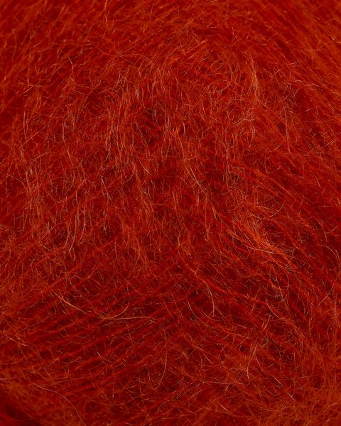 121 M&oslash;rk Oransje - Rauma Garn, Plum