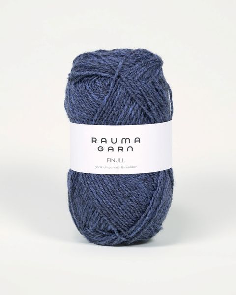 4124 Bl&aring; - Rauma Garn, Finull Pt2