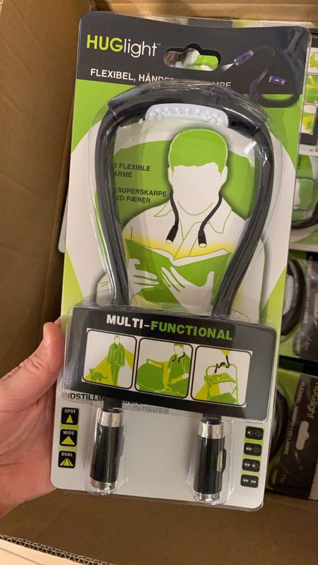 Håndfri led lampe