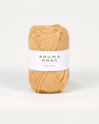 Hovedbilde 113 Lys Karamell - Rauma Garn, Babygarn