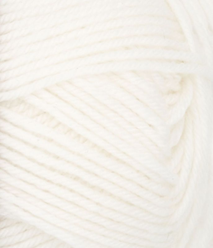 1001 True White - Sandnes Garn, Babyull Lanett