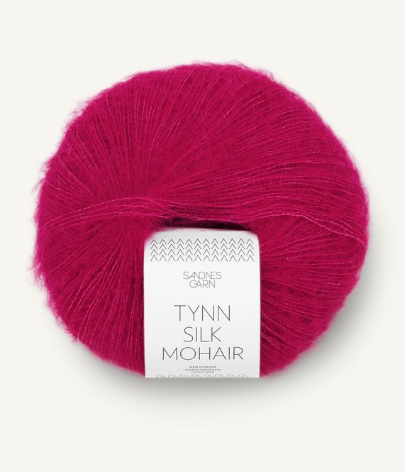 Hovedbilde 4600 Jazzy Pink - Sandnes Garn, Tynn Silk Mohair