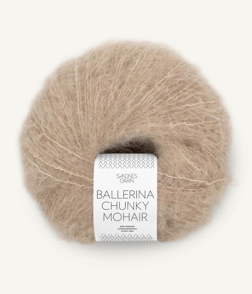 2650 Beige Melange - Sandnes Garn, Ballerina Chunky Mohair