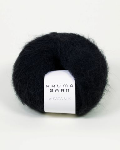 Hovedbilde 5014 Sort - Rauma Garn, Alpaca Silk