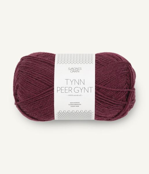 4372 Burgundy - Sandnes Garn, Tynn Peer Gynt