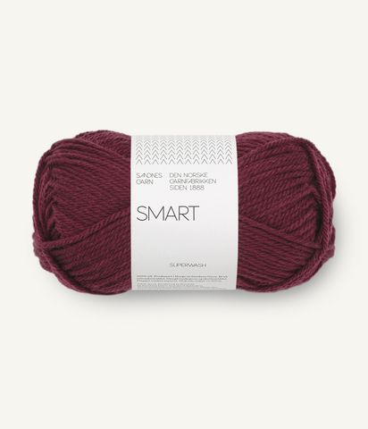Hovedbilde 4372 Burgundy - Sandnes Garn, Smart