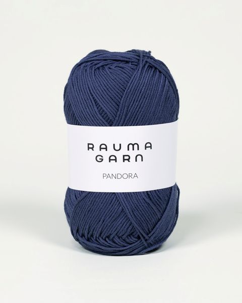 311 Mørk Blå - Rauma Garn, Pandora