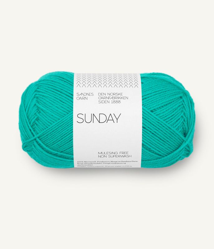 7526 Spectra Green - Sandnes Garn, Sunday
