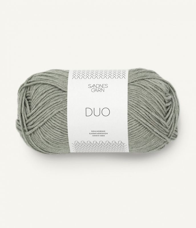 8521 Dusty Light Green - Sandnes Garn, Duo