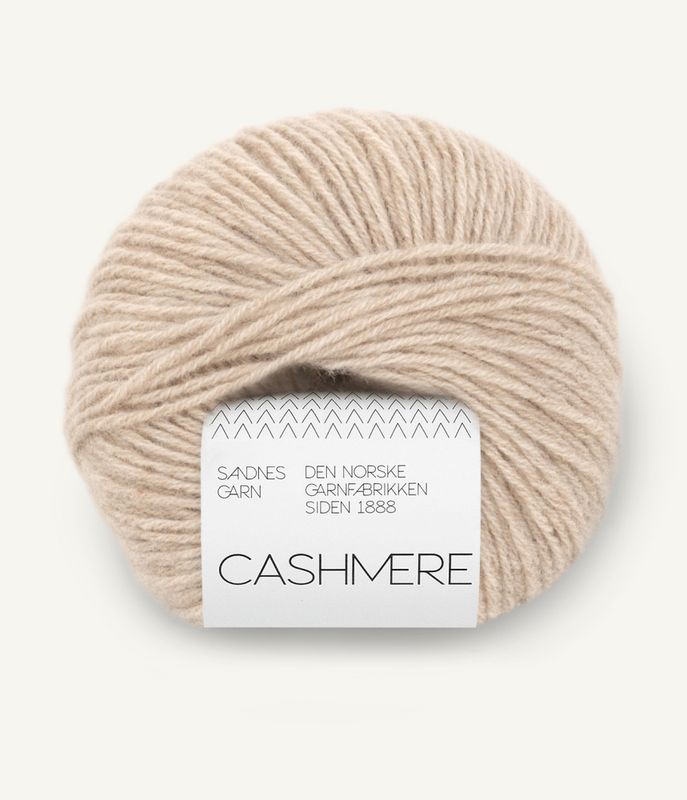 3021 Beige Melange - Sandnes Garn, Cashmere