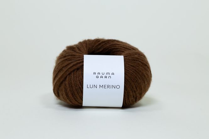 Hovedbilde 18 Kanelbrun - Rauma Garn, Lun Merino