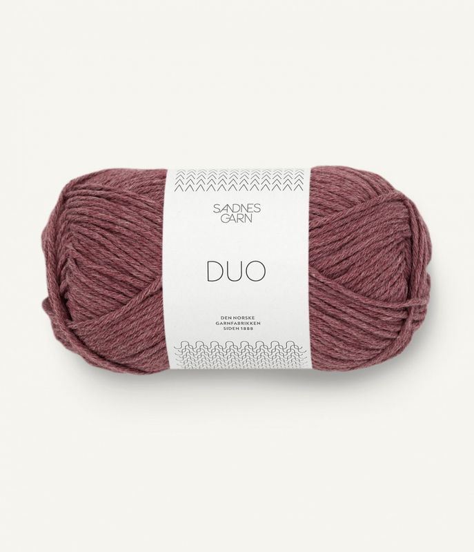 4344 Dry Rose Melange - Sandnes Garn, Duo