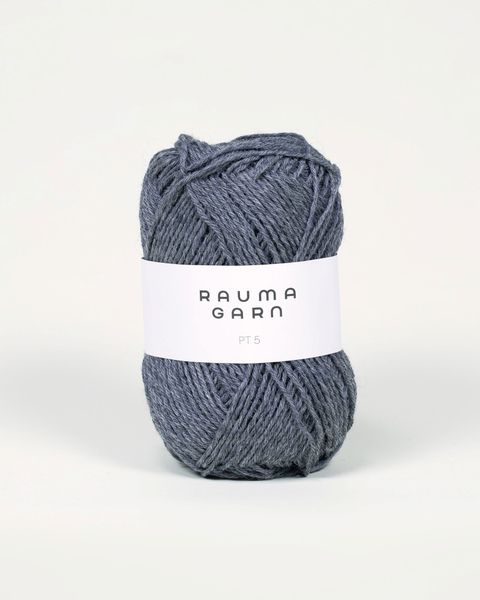 507 Melert Gr&aring; - Rauma Garn, PT5 Sport