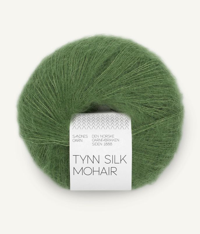 8753 Vineyard Green - Sandnes Garn, Tynn Silk Mohair