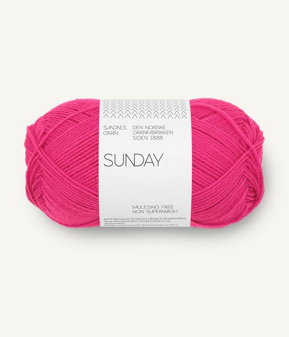 Hovedbilde 4518 Hot Pink - Sandnes Garn, Sunday
