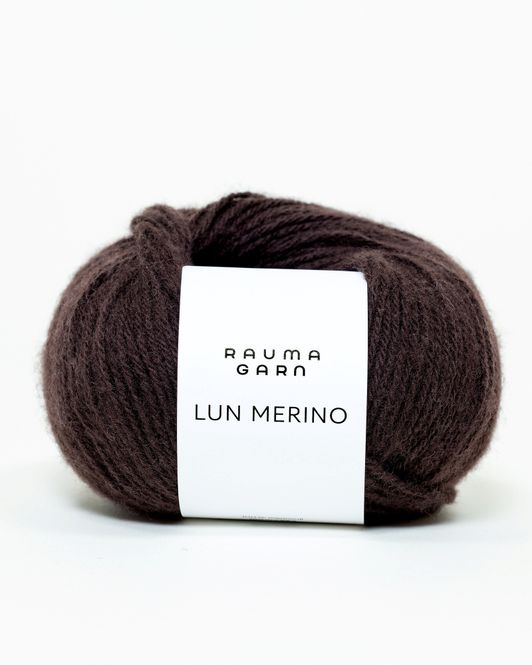 Hovedbilde 06 Mørk Sjokolade - Rauma Garn, Lun Merino