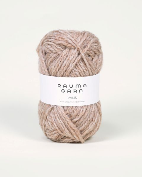 V06 Beige Melert - Rauma Garn, Vams Pt3